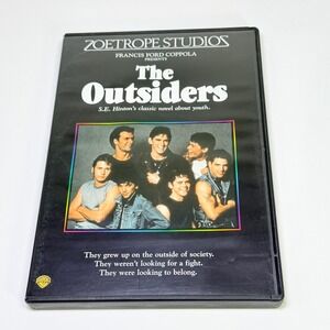 The Outsiders DVD Francis Ford Coppola SE Hinton 1983 Movie Warner Home Video